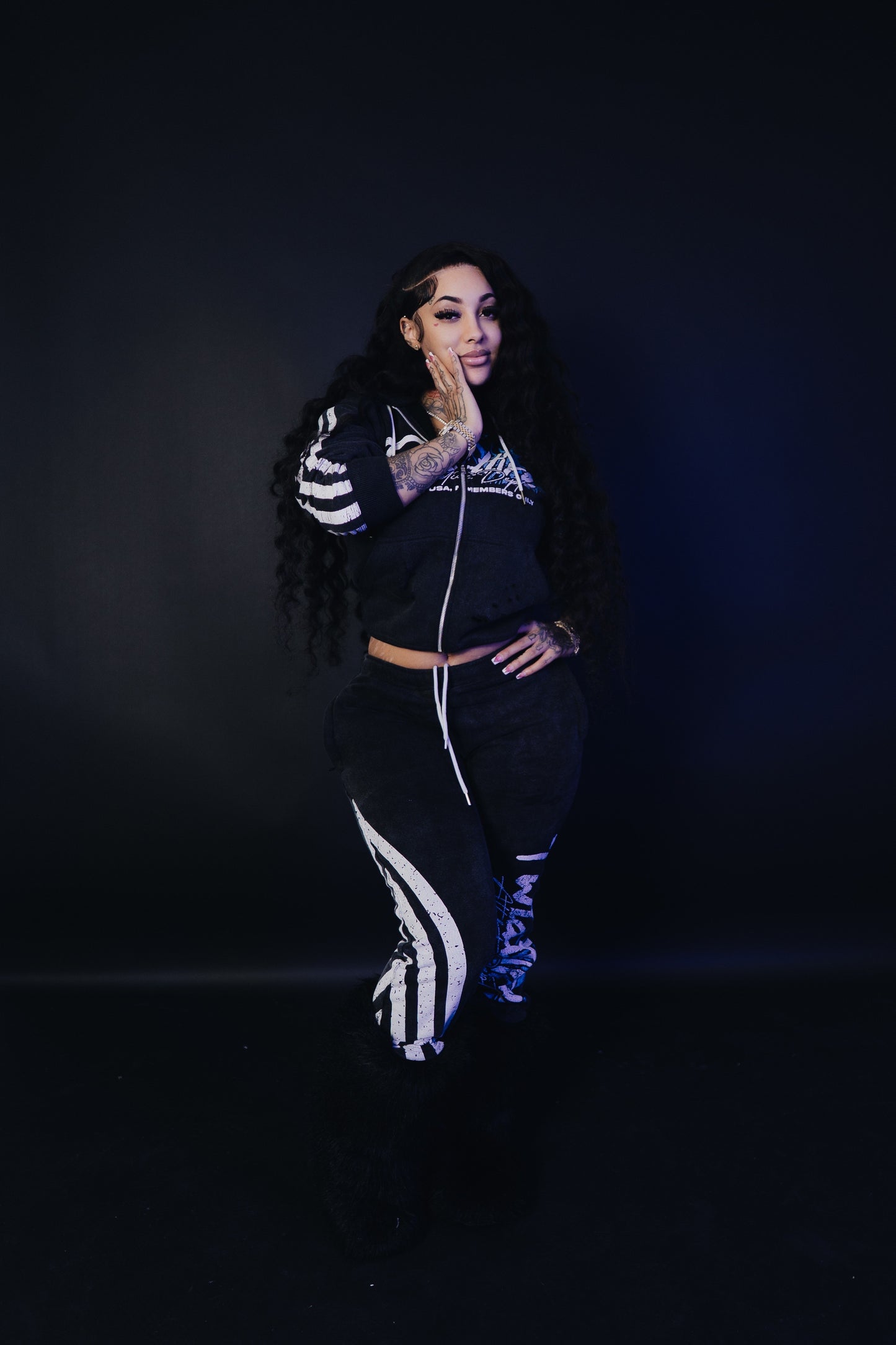 TWT ATTIRE SWEATSUIT-Gray