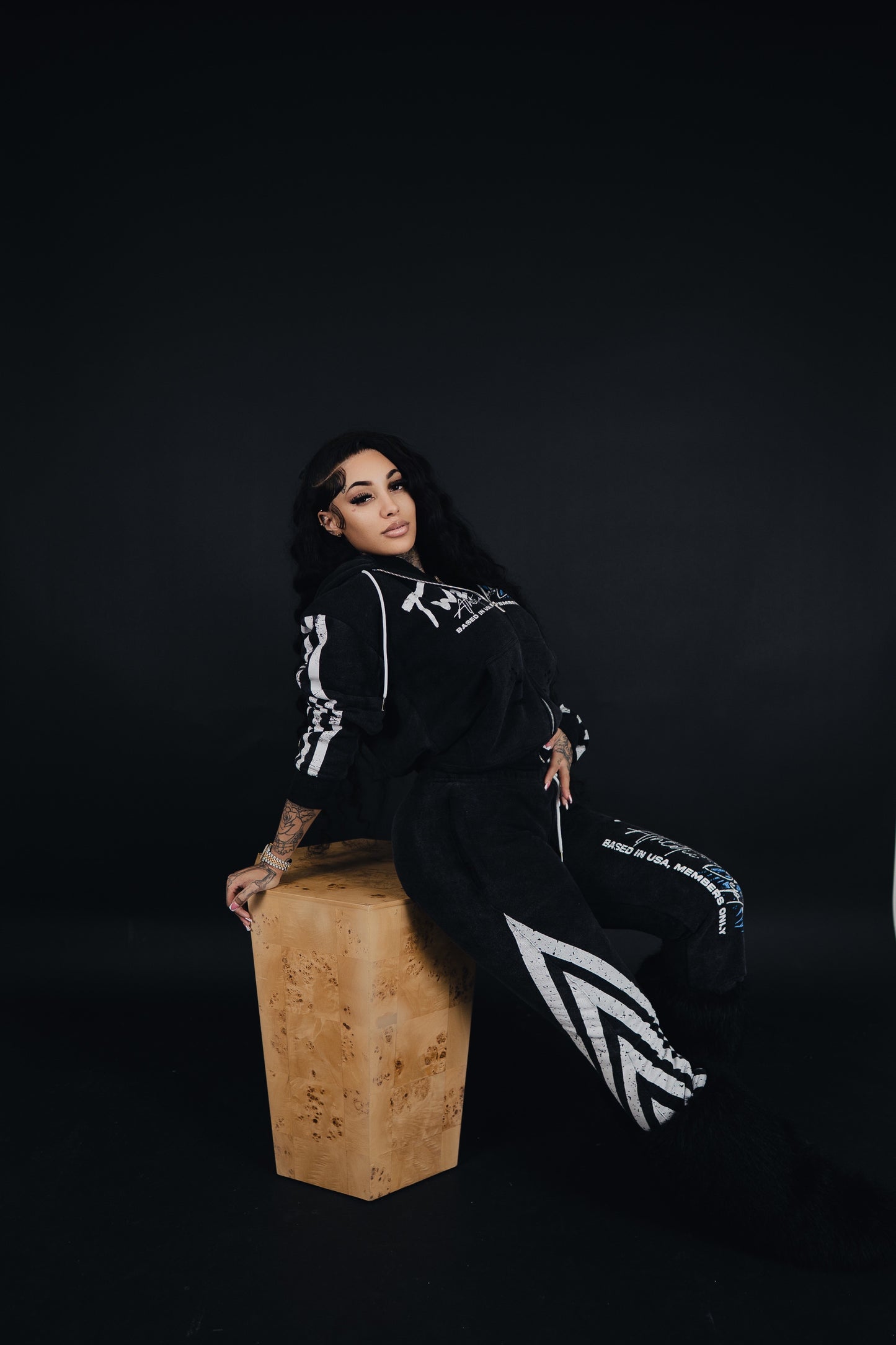 TWT ATTIRE SWEATSUIT-Gray